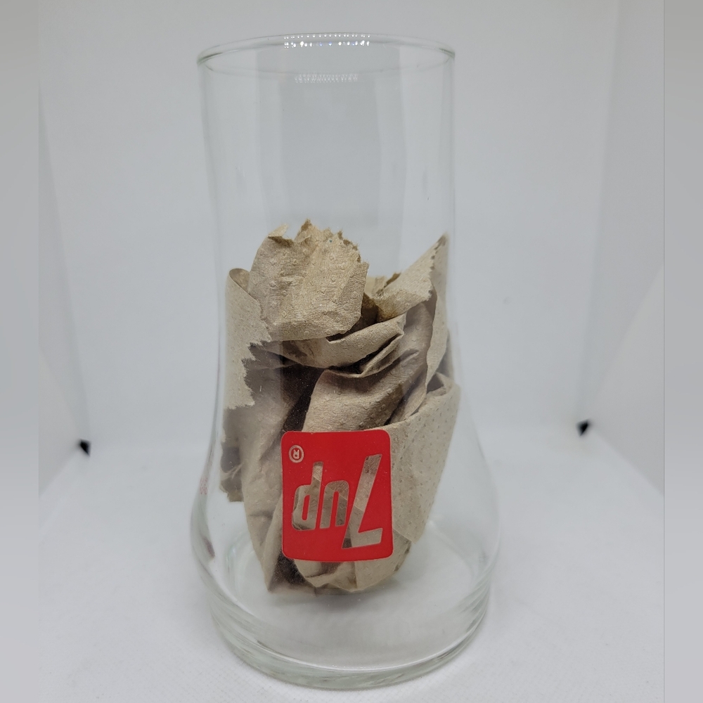Vintage 7Up The Uncola Drinking Glass